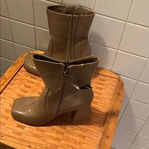 Torrid Taupe Heeled Boots